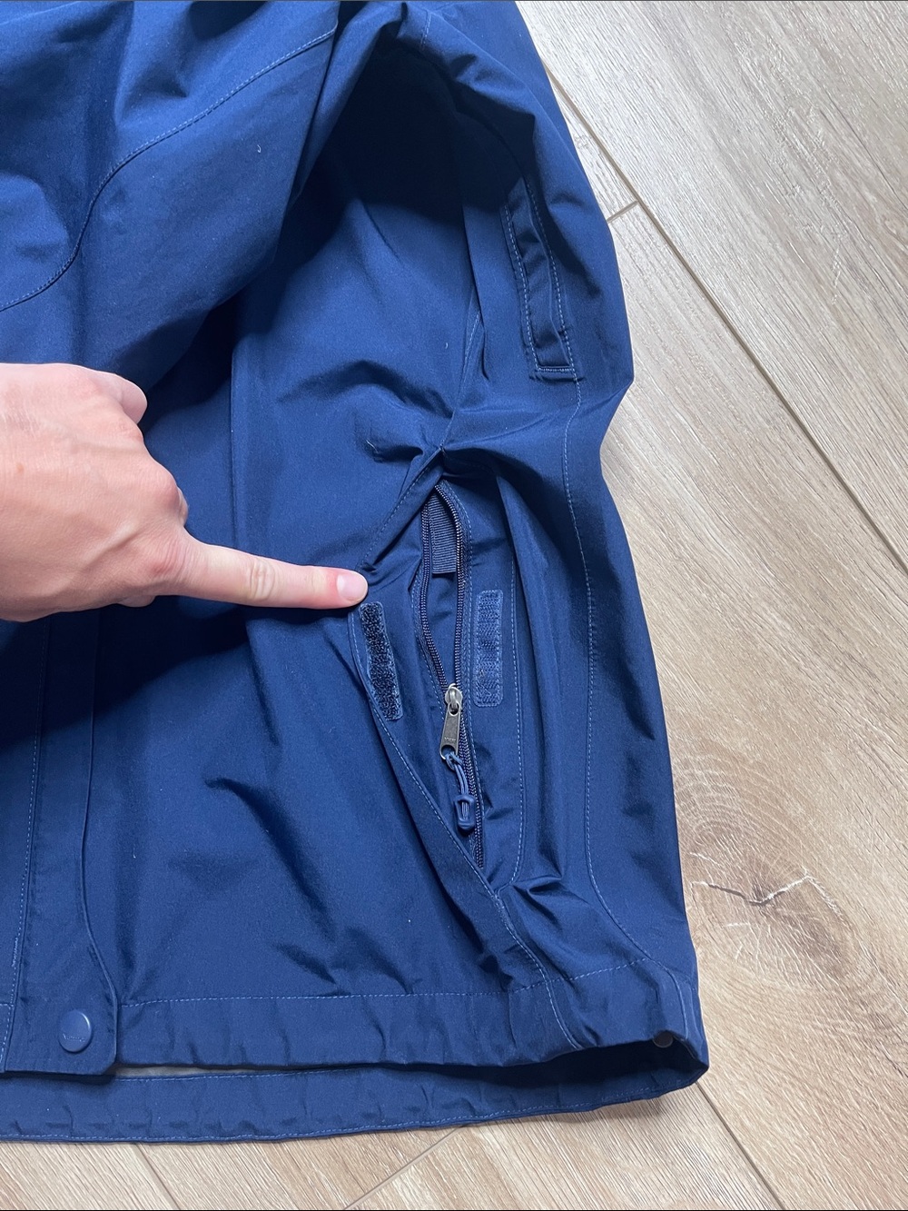 Marmot Women’s Minimalist Gore-Tex Rain Jacket Style I1154 Blue Size M - Picture 5 of 10